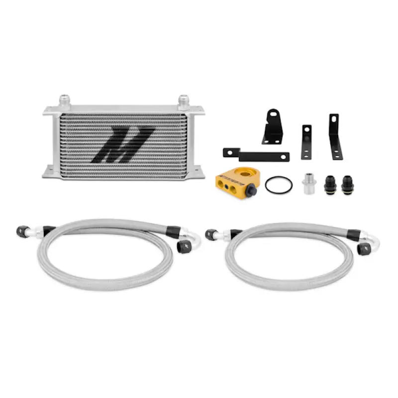 Mishimoto 00-09 Honda S2000 Thermostatic Oil Cooler Kit - Silver (MISMMOC-S2K-00T)