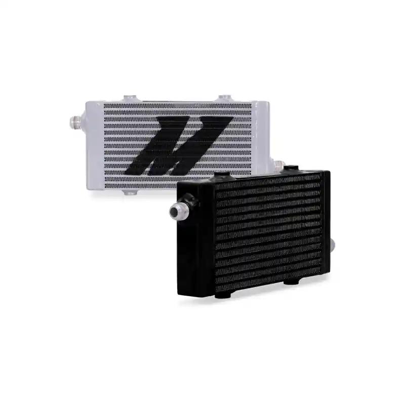 Mishimoto Universal Small Bar and Plate Cross Flow Black Oil Cooler (MISMMOC-SP-SBK)