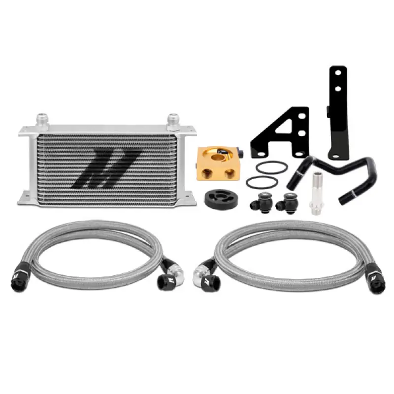 Mishimoto 2015 Subaru WRX Thermostatic Oil Cooler Kit (MISMMOC-WRX-15T)