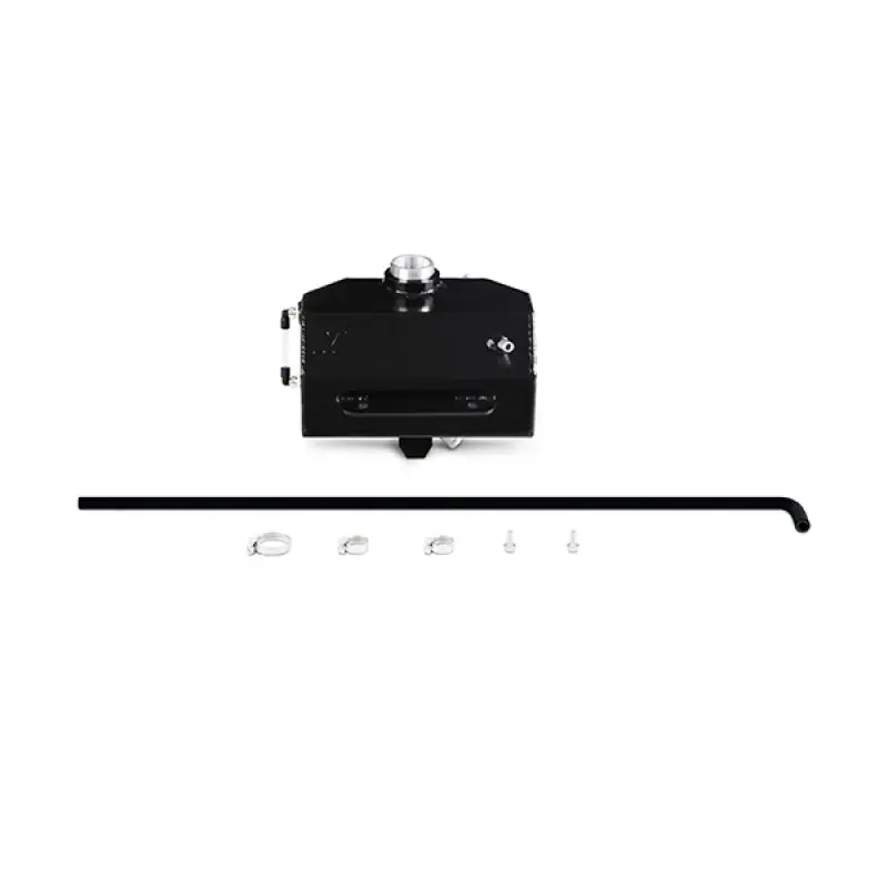 Mishimoto 2015 Ford Mustang EcoBoost / 3.7L / 5.0L Aluminum Coolant Expansion Tank - Black (MISMMRT-MUS-15EBK)