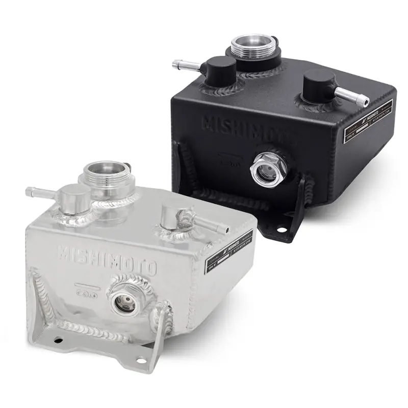 Mishimoto 2024+ Ford Mustang V8/2.3L EcoBoost Expansion Tank - Polished (MISMMRT-MUS-24P)