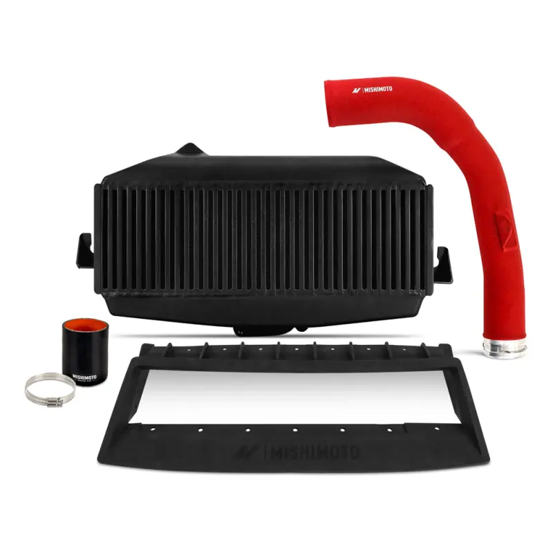 Mishimoto 22+ WRX TMIC Kit Black Core Red Pipes (MISMMTMIC-WRX-22KBKRD)