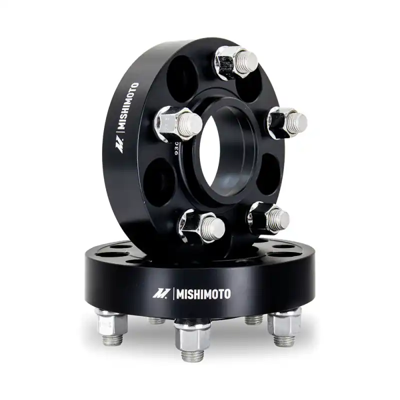 Mishimoto Wheel Spacers - 5x114.3 - 67.1 - 35 - M12 - Black (MISMMWS-004-350BK)