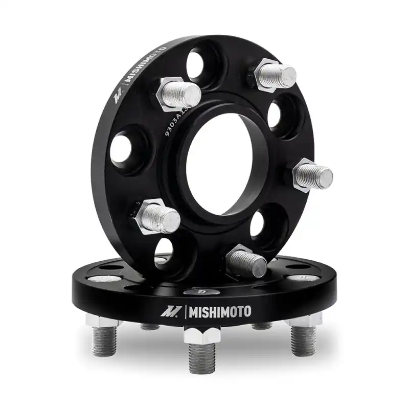 Mishimoto Wheel Spacers - 5x114.3 - 60.1 - 50 - M12 - Black (MISMMWS-005-500BK)
