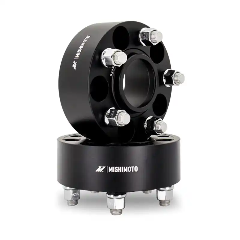 Mishimoto Wheel Spacers - 5x100 - 56.1 - 45 - M12 - Black (MISMMWS-008-450BK)