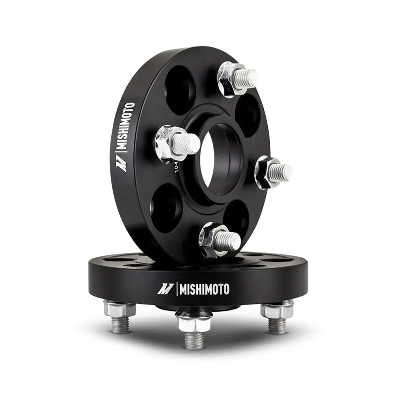 Mishimoto Wheel Spacers - 4x100 - 56.1 - 15 - M12 - Black (MISMMWS-011-150BK)