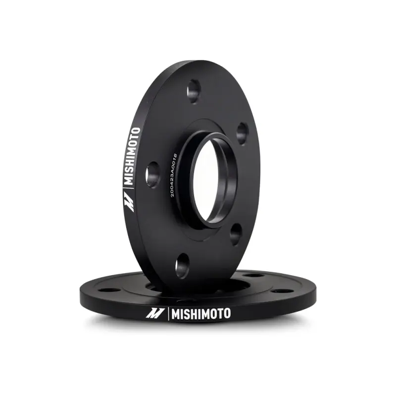 Mishimoto Wheel Spacers - 5x120 - 64.1 CB - M14 x1.5 - 10mm - BK (MISMMWS-013-100BK)