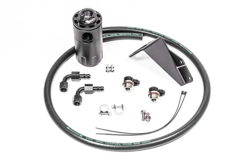 Radium Engineering 89-94 Nissan S13 PCV Catch Can Kit - Fluid Lock (RAD20-0725-FL)