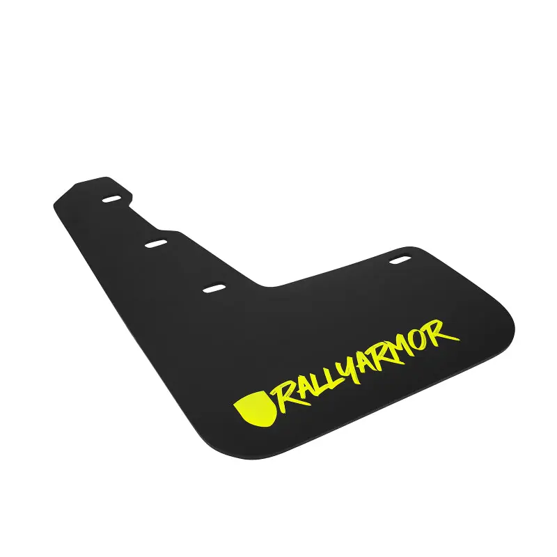 Rally Armor 15-21 Subaru WRX/STI Black Mud Flap Green Altered Font Logo (RALMF32-UR-BLK/CGN-X)