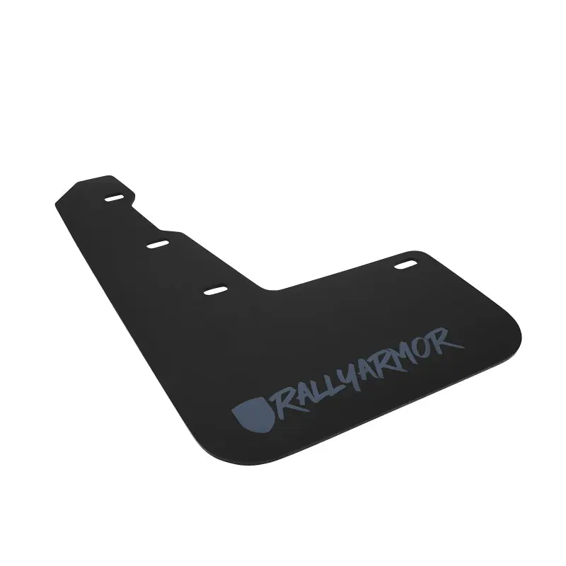 Rally Armor 15-21 Subaru WRX/STI Black Mud Flap Grey Altered Font Logo (RALMF32-UR-BLK/GRY-X)
