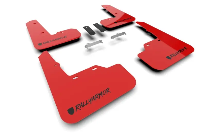 Rally Armor 22-25 Subaru WRX Red UR Mud Flap Altered Font Black Logo (RALMF92-UR-RD/BLK-X)