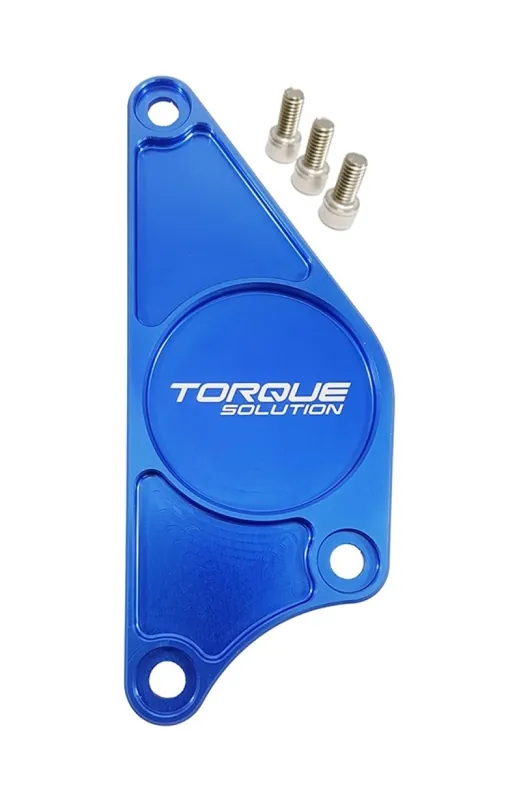 Torque Solution Billet Aluminum Cam Plate (Blue): Subaru BRZ / Scion FR-S 2013+ (TQSTS-CAM-PLTBU)