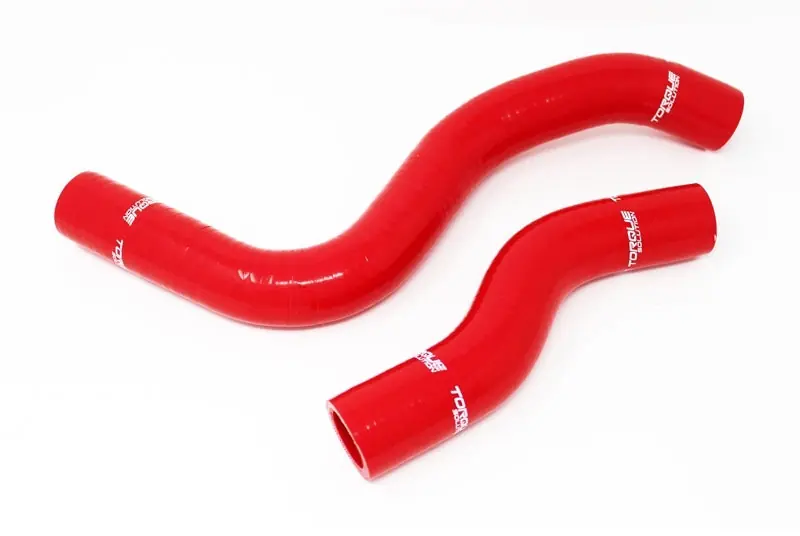 Torque Solution Silicone Radiator Hose Kit (Red) - 2017+ Honda Civic Type-R (TQSTS-CH-461RD)