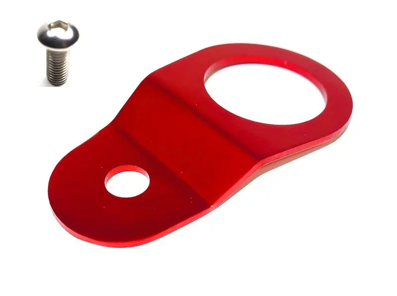 Torque Solution Radiator Mount ( RED) : Mitsubishi Evolution 7/8/9 (TQSTS-EV-008)
