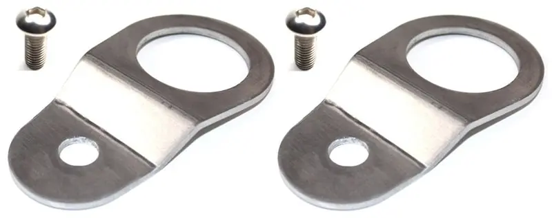 Torque Solution Radiator Mount Combo (Silver) : Mitsubishi Evolution 7/8/9 (TQSTS-EV-010C)