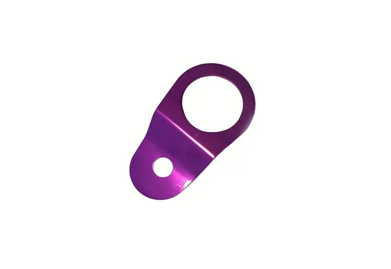 Torque Solution Radiator Mount (Purple) : Mitsubishi Evolution 7/8/9 (TQSTS-EV-013)