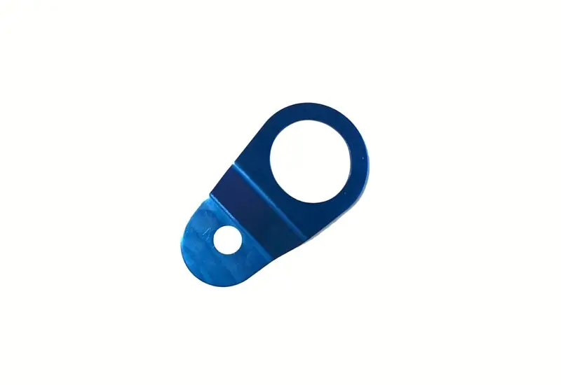 Torque Solution Radiator Mount (Blue) : Mitsubishi Evolution 7/8/9 (TQSTS-EV-014)