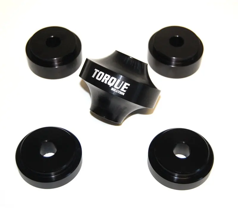 Torque Solution Solid Differential Bushing w/ Billet Inserts: Mitsubishi Evolution X MR & GSR 2008+ (TQSTS-EVX-005)