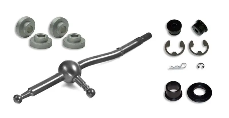 Torque Solution Short Shifter/Base/Shifter Cable/Gate Selector Bushing Combo: Mitsubishi Evo X 08-09 (TQSTS-SS-005F)