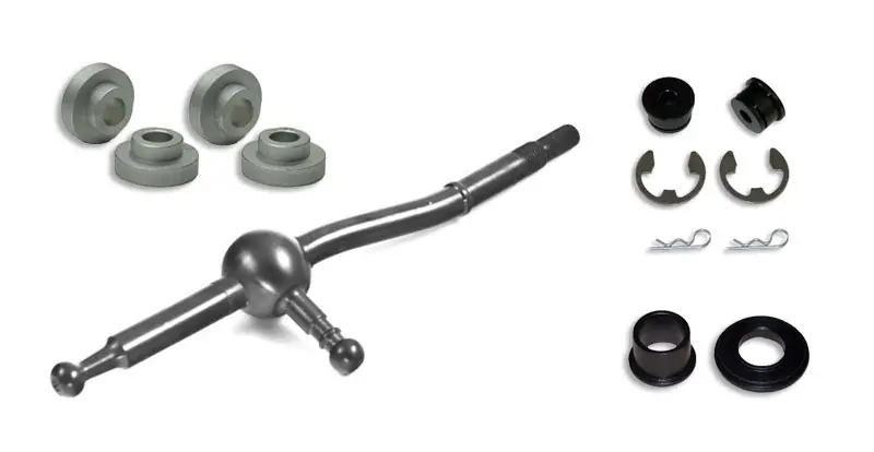Torque Solution Short Shifter/Base/Shifter Cable/Gate Selector Bushing Combo: Mitsubishi Evo X 10+ (TQSTS-SS-005G)