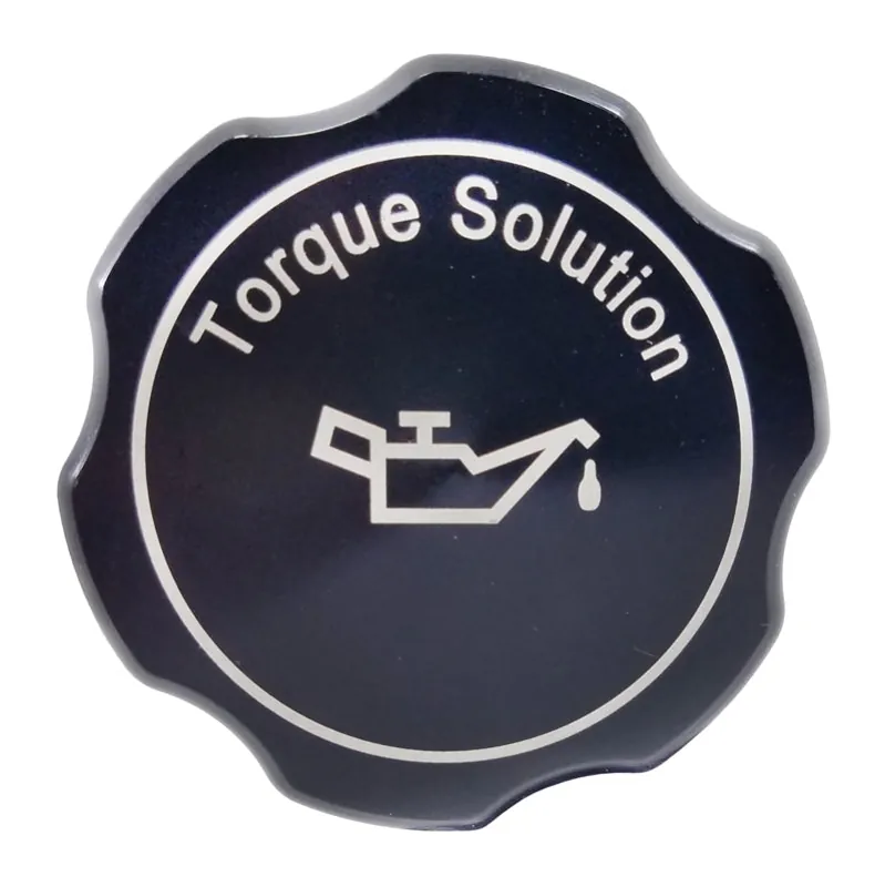 Torque Solution Billet Oil Cap 89+ Subaru - Black (TQSTS-SU-313BK)