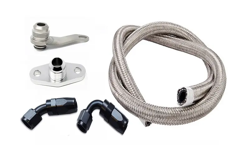Torque Solution Subaru EJ -10AN Turbo Oil Return Line Kit (TQSTS-SU-486K)