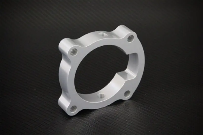 Torque Solution Throttle Body Spacer (Silver): Hyundai Genesis Coupe 2.0T 2010-2012 (TQSTS-TBS-018)
