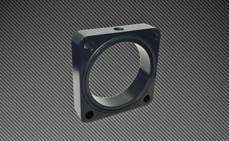 Torque Solution Throttle Body Spacer 2013+ Subaru BRZ/Scion FR-S - Black (TQSTS-TBS-023BK)