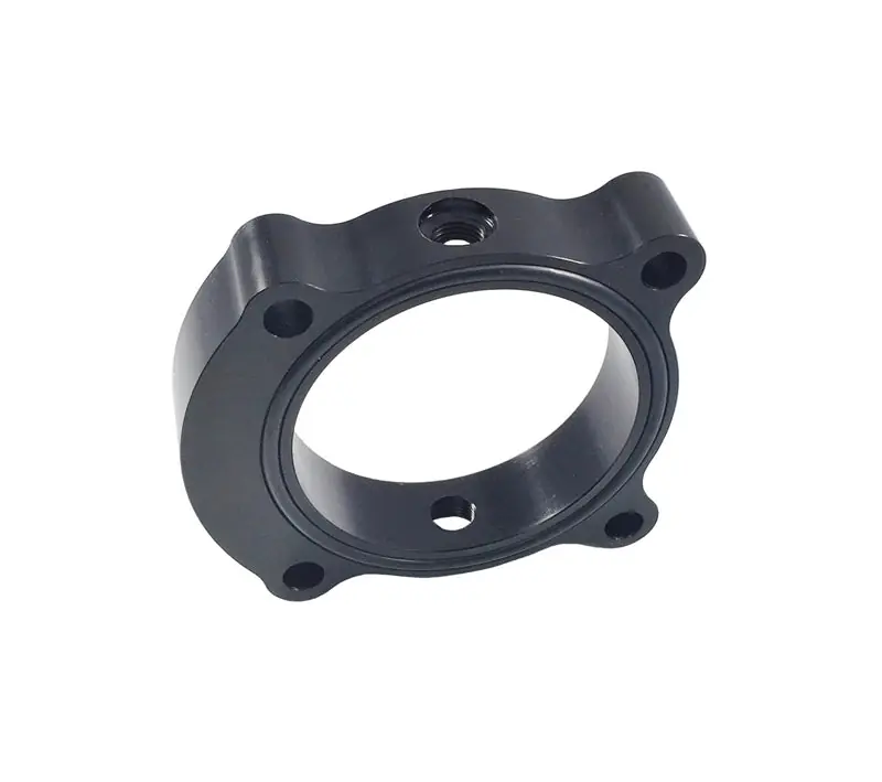 Torque Solution Throttle Body Spacer 2013+ Hyundai Genesis Coupe 2.0T - Black (TQSTS-TBS-029B)