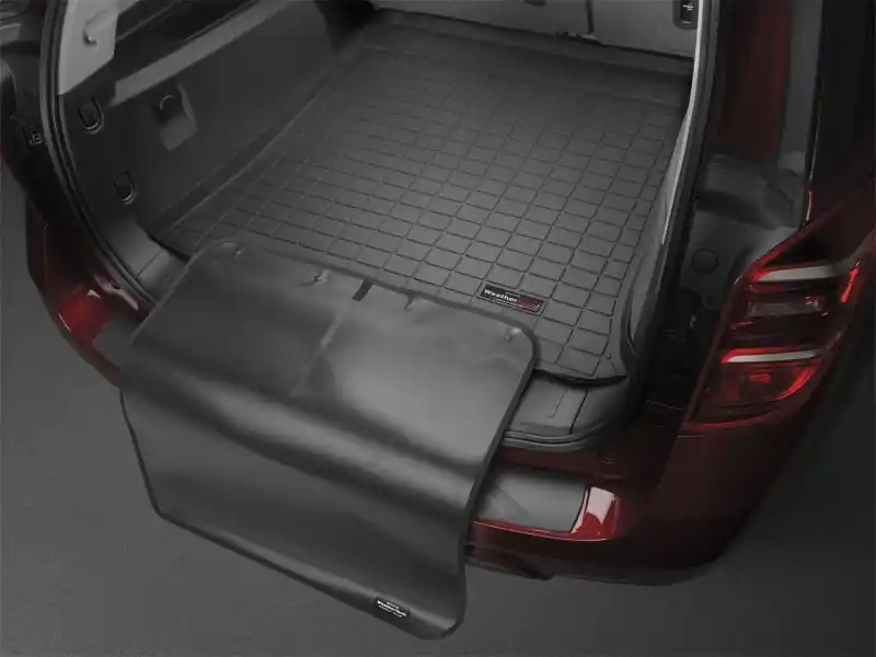 WeatherTech 2018+ Jaguar E-Pace Cargo Liner w/ Bumper Protector - Black (WET401137SK)