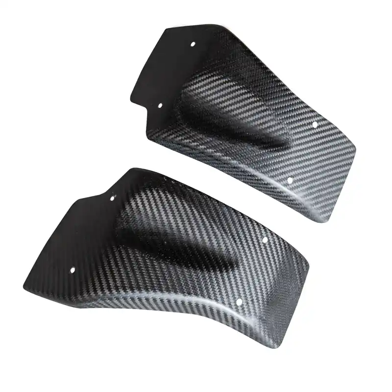 Rexpeed Dry Carbon Fiber Brake Cooling Guides | Nissan R35 GT-R